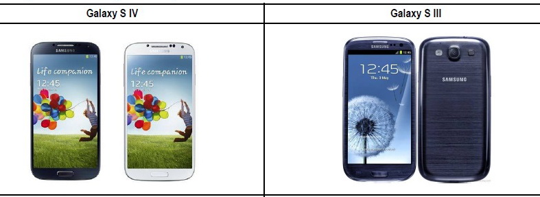 Samsung Galaxy S4 versus Samsung Galaxy S3