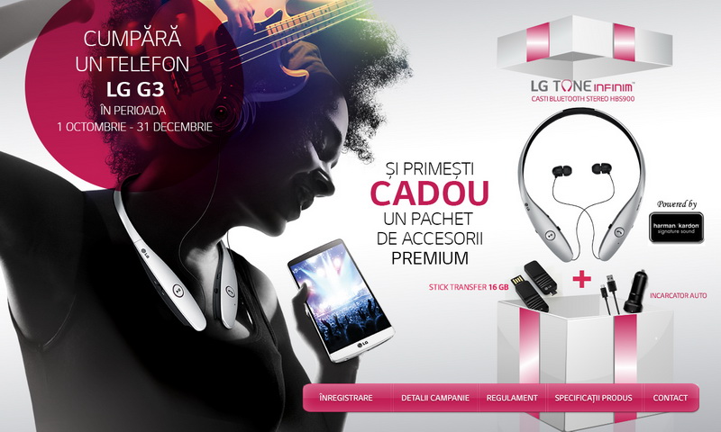 LG G3 Campanie promotionala