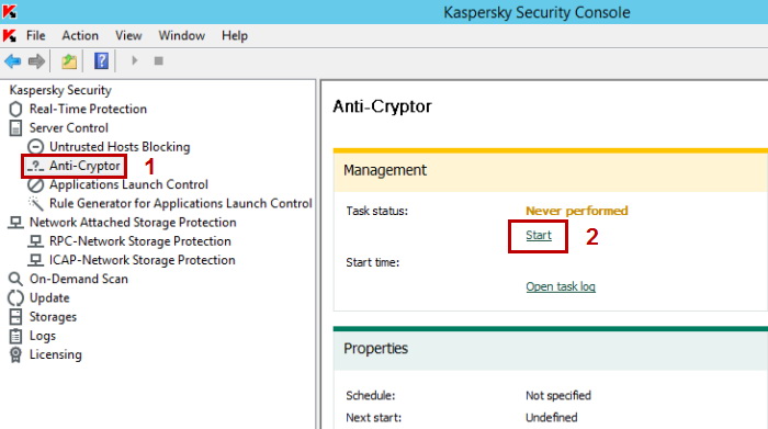 Kaspersky Server