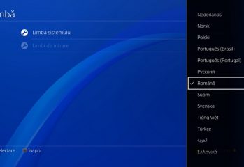 PlayStation 4 Romana